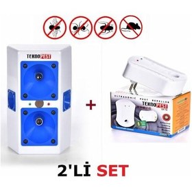 Resim Teknopest TP100 + TP70 Haşere Kovucu 2'li Set 