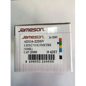 Resim Jameson Ledli Voltmetre (Yeşil) 