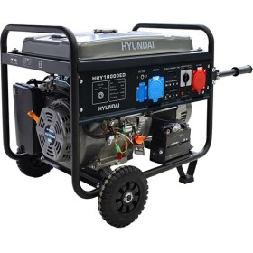 Resim Hyundai HHY10000ED 8000W Benzinli Jeneratör 220V / 380V Çift Voltaj, Sessiz ve Güçlü 