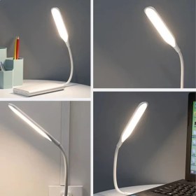 Resim SHC4200 Kompakt USB Beyaz 14 Ledli 3 Kademeli Dokunmatik Okuma Lambası 