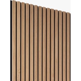 Resim Bella Wall Slim Akustik 14 Çita Soft Duvar Paneli Teak - Wall Soft 601 1 Paket (5 Adet) 