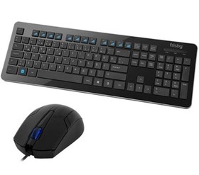 Resim Frisby FK-W156QU USB Q TR Kablosuz Klavye Mouse Set Siyah 
