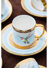 Resim Acar Starling 6 Kişilik Kahve Fincanı Takımı - 90 Ml renkli 