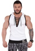 Resim Big Sam Kapşonlu Kolsuz Fitness T-shirt 2280 