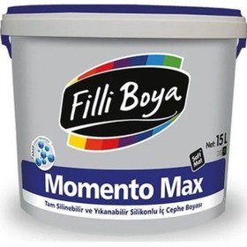 Resim Filli Boya Momentomax Soft Mat İç Cephe Boyası Beyaz 7.5 Lt. 7.5 L 