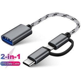 Resim Derwell Type-c To Dişi Usb 3.0 Otg Çevirici Dönüştürücü Hasır Kablo Kesintisiz Veri Aktarımı Renkli 