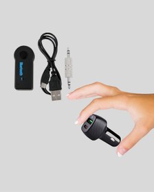 Resim Ilkeshop Bluetooth Aux Çevirici Ve Pd Destekli Araç Şarj Cihazı 2 Li Set 