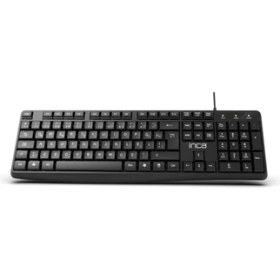 Resim Inca IK-275QU Multimedya Soft Touch Black Keyboard (Kablo Uzunluğu 1,35 Mt) (10 Milyon Tuştıklama) 