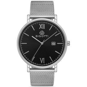 Resim Bigotti Erkek Kol Saati Esbg.b.10300.2 Hasır Kordon 41 Mm Kasa Çapı Gümüş 