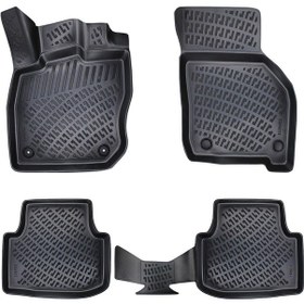 Resim Seat Leon 2020 Sonrası Havuzlu Paspas Otomatik Vites 