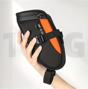 Resim Willowhaven West Bıkıng 40.58oz Turuncu Sele Çantası - Ayarlanabilir Far Saklama Bölmeli Bisiklet Bagajı Turuncu 