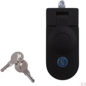 Resim Cuticate Toz Kaplamalı Çinko Alaşımlı Kolu Sıkıştırma Mandalı Kilidi Gömme Dağı (Yurt Dışından) 