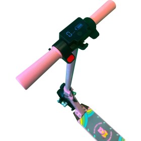 Resim Simate Hoverboard Çocuk Elektrikli Scooter 130W Pembe LED Işıklı Amortisörlü 10-19,9 km/s Hızda Eğlenceli Sürüş 