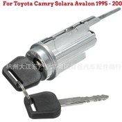 Resim Toyota Camry 97-01 Solara 99-03 Avalon 95-99 Marş Anahtarı Kilit Silindiri + Anahtar İçin Geçerlidir 