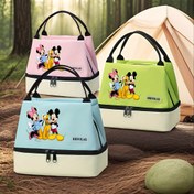 Resim Disney &1 adet. Taşınabilir taze tutma piknik çantası, ofis ve açık hava için uygun, taşıması kolay 
