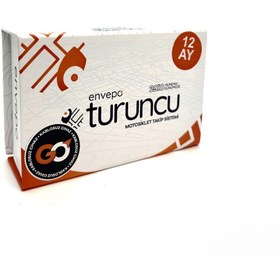 Resim Turuncu Go Kablosuz Motosiklet Takip Cihazı Gps Konumlu 12 Ay Uzun Pil Ömrü Su Geçirmez Sistem 