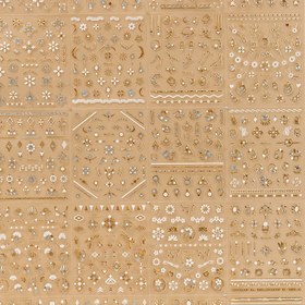 Resim Kadın ve Kızlar için 10 ADET 3D Altın Bronzlaşmış Çivi Sanat Çıkartmaları - Kendinden Yapışkanlı Çivi Dekorasyonu için Unscented Zırh Etkisi Çivi Sanat Malzemeleri 