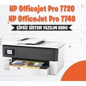 Resim HP 7720 / 7740 Serisi Bitmeyen Kartuş Sınırsız Chip Yazılımı 