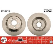 Resim Trw Df4915 Fren Disk (5d 300mm) W221 R230 06-12 