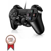 Resim Torima P2 Analog Usb Joystick Pc Oyun Kolu Gamepad Konsol Siyah 