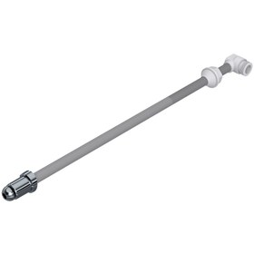 Resim buççin online mağaza Taharet Çubuğu Borusu Krom Uçlu (KROM KAPLAMA) 290 Mm 