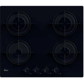Resim Hoover 4'lü Ankastre Set Siyah (HO3158B FIRIN-HMIG20GDFN MİCRO-HVW6MBB Gazlı OCAK-HDG6C1GBTK) 