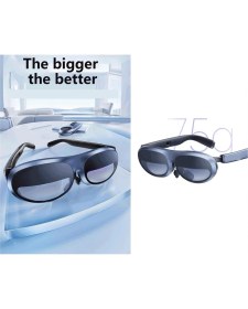 Resim Caqbfrnl Ar 3D Akıllı Gözlük, Mikro OLED 215”MAKSIMUM Ekran, 50° Görüş Alanı, Vr Hepsi Bir Arada Yeni (Ar) 