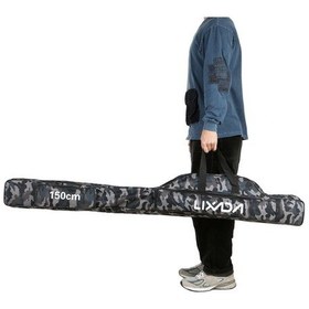 Resim Didadodo 3 Katmanlı Olta Çantası - Dayanıklı Oxford Kumaş, Metal Fermuarlı Pratik Tasarım, Taşınabilir 