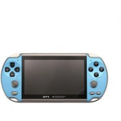 Resim Retro Video Oyun Konsolu Taşınabilir El Oyun Video Oyunu Makinesi Mini Arcade Blue 