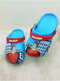 Resim GEZER Süper Kahramlı Erkek Çocuk Cross Terlik Sandalet 