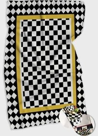 Resim Siyah Damalı Fırın Mutfak Havlusu 30X50Cm 