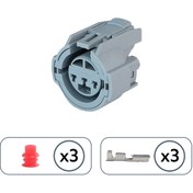 Resim Sumitomo Gaz Kelebeği Map Sensör Soketi 3 Pin Kablosuz 