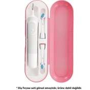 Resim PI&GO Oral B Şarjlı Diş Fırçası Koruma Kabı Hijyenik Saklama Kabı Tüm Modeller Için Uyumlu - Pudra Pembe 