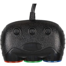 Resim Olesson 1633 12-24v 3lü Usbli 120w 80cm Kablolu Dijital Ekranlı Araç Çakmak Çoklayıcı 