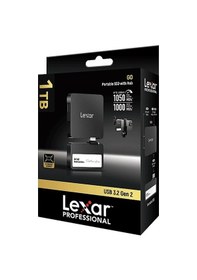 Resim Lexar LSL400S002T-RNBNG 2 TB Professional Go External Tşınabilir Disk 