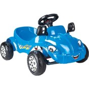 Resim PİLSAN Happy Herby Pedallı Araba - Mavi 
