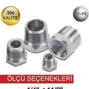 Resim Paslanmaz Çelik Dişli Redüksiyon Busing Erkek-Dişi 304 Kalite (465617923) 