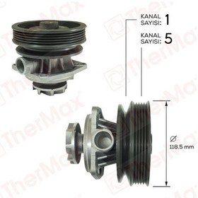 Resim THERMAX T01.111 THERMAX DEVİRDAİM TEMPRA TIPO UNO SLX PA552 