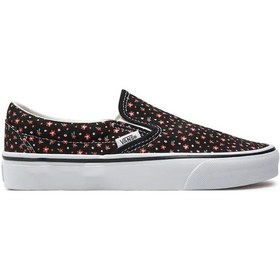 Resim Vans Classic Slip-on Kadın Sneaker-siyah Siyah 