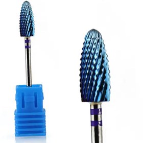 Resim BGA Tungsten karbür tırnak freze uçları Nail tırnak freze törpü manikür makinesi pedikür tırnak törpüsü 