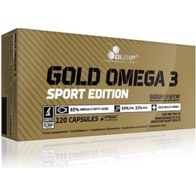 Resim Olimp Gold Omega 3 Sport Edition Aromasız 120 Kapsül 