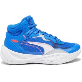 Resim Puma Playmaker Pro Mid Jr Çocuk Unisex Basketbol Ayakkabısı (37833008) 