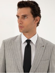 Resim Cacharel Açık Gri Slim Fit Takım Elbise 