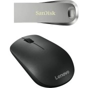 Resim Lenovo 400 Kablosuz Mouse + Flash Bellek Ikili Set 
