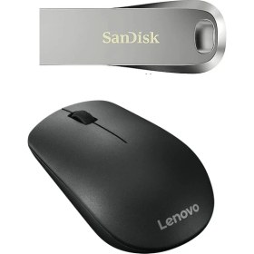 Resim Lenovo 400 Kablosuz Mouse + Flash Bellek Ikili Set 