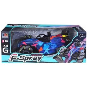 Resim Uzaktan Kumandalı Şarjlı Çok Fonksiyon Formula Yarış Arabası Renkli 