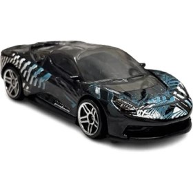 Resim Hot Wheels Tekli Oyuncak Araba 1:64 Ölçekli Gerçekçi Detaylarla Siyah Renkli Diecast Model 