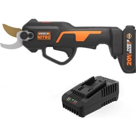 Resim Esplendor Worx WG330E 20VOLT 2.0A Li-Ion Tek Akülü Profesyonel Kömürsüz Dal Budama Makası 