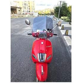 Resim Motocam Küba Grace 50 125 Ön Cam 2023-2025 Model 42cm Füme Renkli Aparatsızdır 