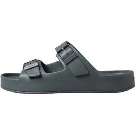 Resim Calvin Klein ERGON EVA DOUBLE BAR Koyu Gri Erkek Terlik 